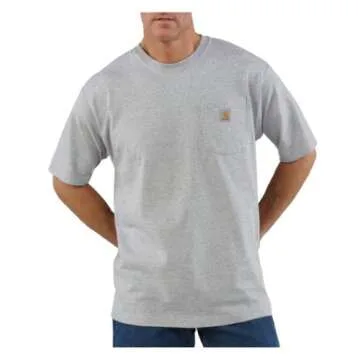 Carhartt Men's Heavyweight Short-Sleeve Pocket T-Shirt