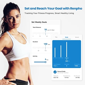 Renpho Smart Treadmill with Incline and App Control