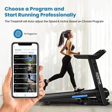 Renpho Smart Treadmill with Incline and App Control