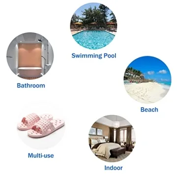 COZYAREA Quick Dry Non-Slip Shower Shoes for All