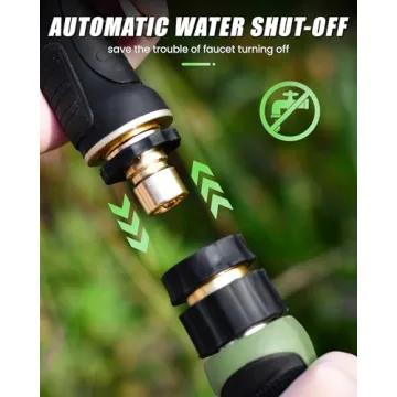 RAINPOINT Garden Hose Nozzle with 9 Spray Patterns