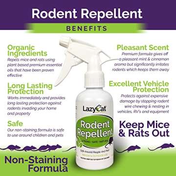 Peppermint Oil Spray for Rodents - MAX Power Repellent