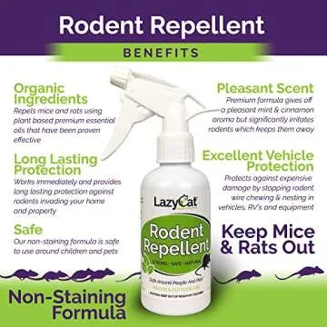 Peppermint Oil Spray for Rodents - MAX Power Repellent