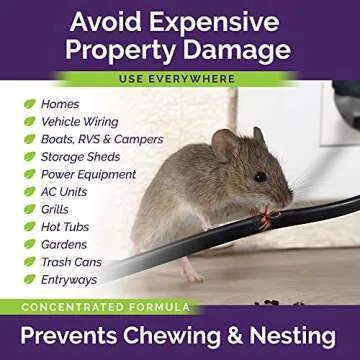 Peppermint Oil Spray for Rodents - MAX Power Repellent