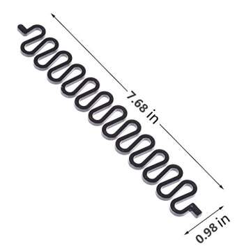 3 Pcs Hair Braiding Tool Roller With Hook Magic Hair Twist Styling Bun Maker DIY Hair Style Accessories Black