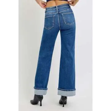SALT TREE Risen Jeans - High Rise Tummy Control Denim