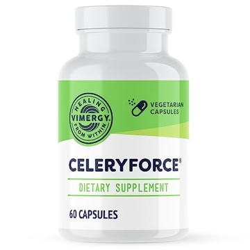 Vimergy Celeryforce Capsules for Wellness Support - Vegan 60 Count