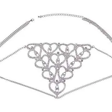 Nieeweiy Crystal Thong Carefree Glam for Women