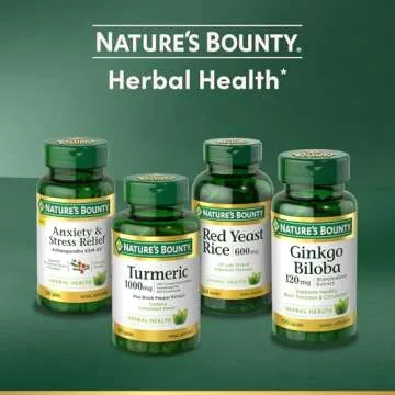 Nature's Bounty Ginkgo Biloba | Supports Brain Function 200 Caps