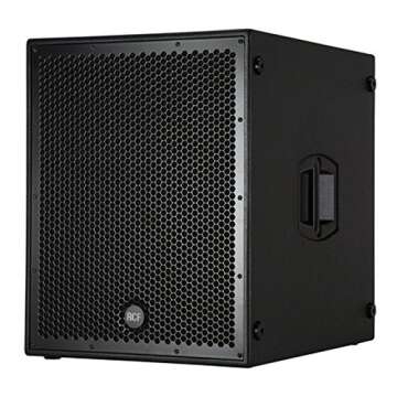 RCF Subwoofer, Black (SUB8004AS)