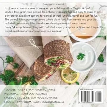 Hand Salads Raw Vegan Wraps Cookbook for Healthy Eating