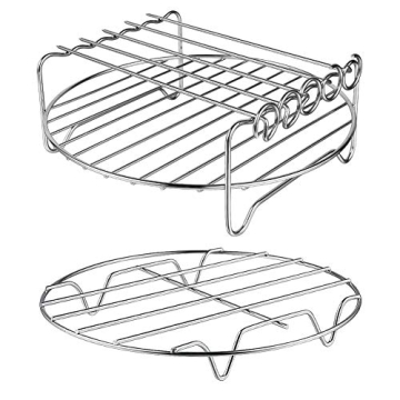 MFTEK XL Air Fryer Rack Set for Versatile Cooking