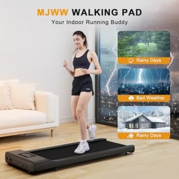 MJWW Smart Walking Pad Compact Treadmill for Home