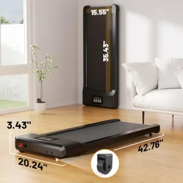 MJWW Smart Walking Pad Compact Treadmill for Home