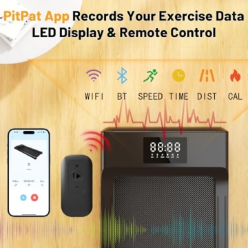 MJWW Smart Walking Pad Compact Treadmill for Home