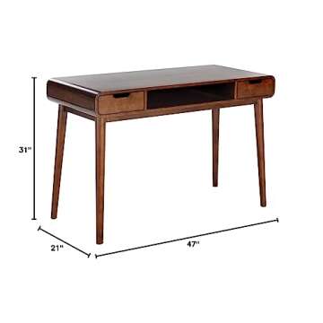 Belham Living Carter Mid Century Modern Writing Desk