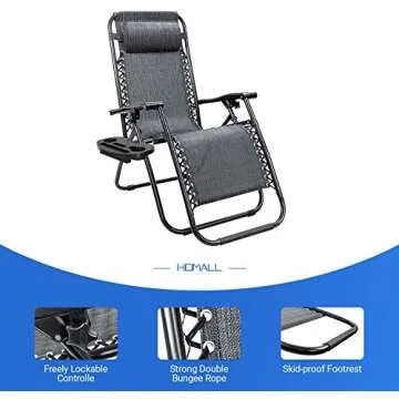 Homall Zero Gravity Chair for Ultimate Outdoor Comfort