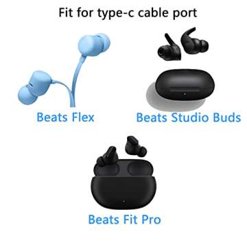 Charger Cord Fit for Beats Charger, Beats Flex, Studio Buds +, Fit Pro, Studio Pro Wireless Earbuds Headphone USB Type C Cable