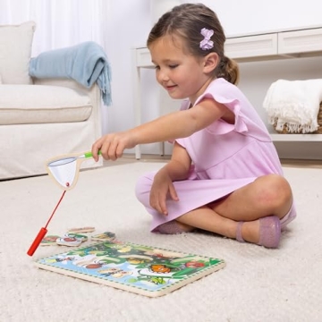 Fun and Educational Bug-Catching Puzzle for Kids