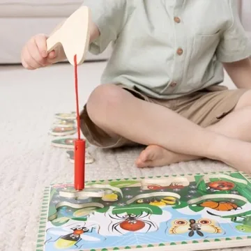 Fun and Educational Bug-Catching Puzzle for Kids