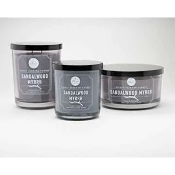 DW Home Medium Single Wick Candle, Sandalwood Myrrh