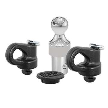 CURT 60692 OEM Puck System Gooseneck Hitch Kit, 30K, 2-5/16-In Ball, Fits Select Silverado, Sierra 2...