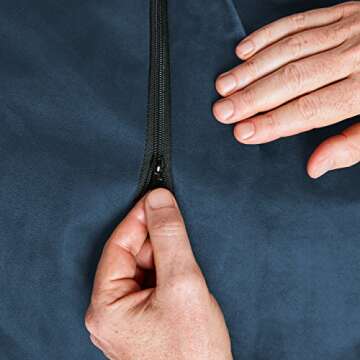 Luxurious 7ft Bean Bag Chair - Soft & Washable Comfort