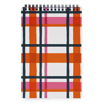 Kate Spade New York Small College Ruled Notebook, Stylish Top Spiral Pad, 8.5" x 5.5" for Note Takin...