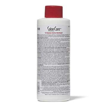Salon Care 10 Volume Creme Developer, Gentle Lift, Easy to Handle Cream Consistency, 4 Ounce