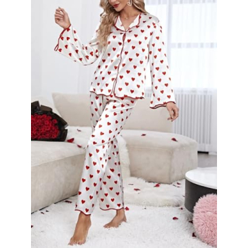 MYBFYABO Women's Valentine's Pajama Set - Stylish Comfort