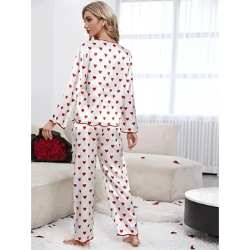 MYBFYABO Women's Valentine's Pajama Set - Stylish Comfort