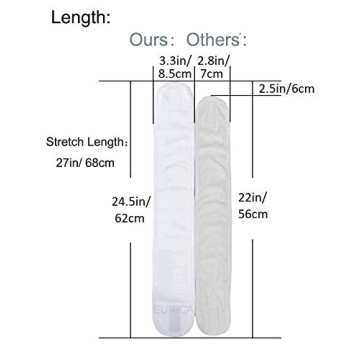 EUICAE Hair Wrap Headband 6 Pack - Adjustable & Soft