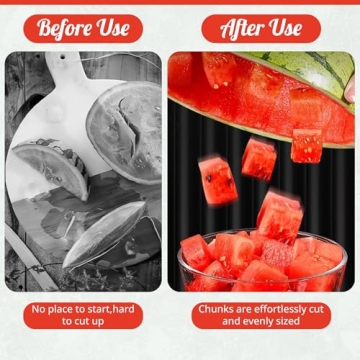 TY & TAY 4-in-1 Watermelon Cutter Set for Easy Fruit Prep