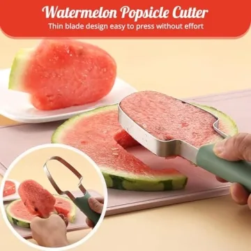 TY & TAY 4-in-1 Watermelon Cutter Set for Easy Fruit Prep