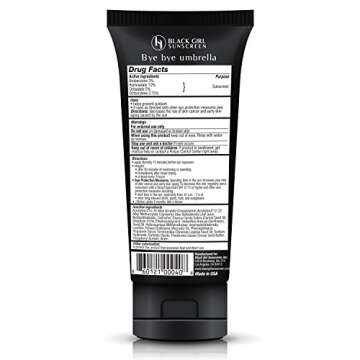 Black Girl Sunscreen - Moisturizing Sunscreen Lotion SPF 30, No White-Residue, Formulated with Natur...