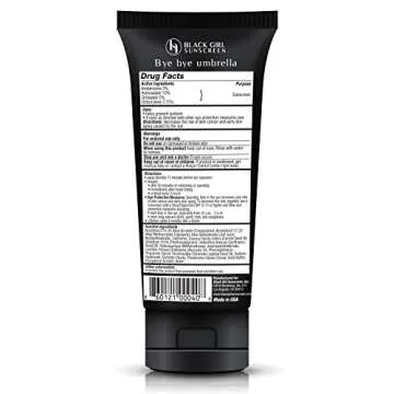 Black Girl Sunscreen - Moisturizing Sunscreen Lotion SPF 30, No White-Residue, Formulated with Natur...