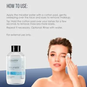 Micellar Water Cleanser for Sensitive Skin - Vegan, Natural