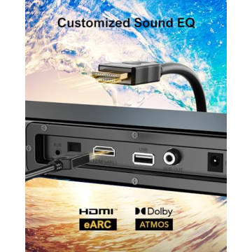 ULTIMEA Nova S50 Sound Bar with Dolby Atmos and Subwoofer