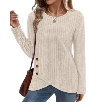 XIEERDUO Fall Sweaters for Women - Chic and Versatile Tunics for Any Occasion