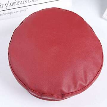 Danse Jupe PU Leather Sailor Hat for Trendy Women