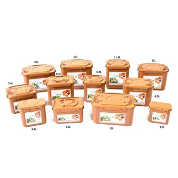 E-Jen Premium Kimchi and Sauerkraut Container for Easy Fermentation