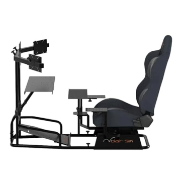 Volair Sim Universal Flight Racing Cockpit with Triple Mounts