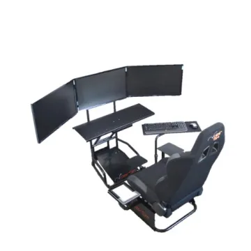 Volair Sim Universal Flight Racing Cockpit with Triple Mounts