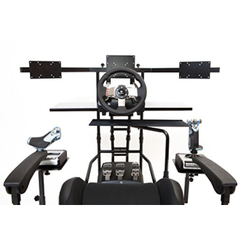 Volair Sim Universal Flight Racing Cockpit with Triple Mounts