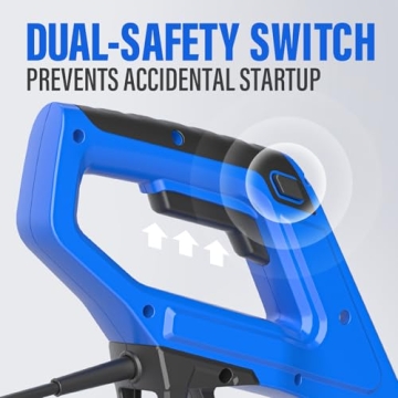 SOYUS Electric Snow Shovel, 11-Inch for Effortless Snow Removal