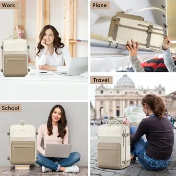 Large 35L Travel Backpack for Women - Perfect Carry-On Bag