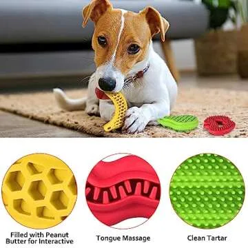 Durable Puppy Chew Toys for Small Breeds - KXK 3 Count