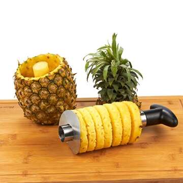 Pineapple Corer Slicer - Easy Stainless Steel Cutter