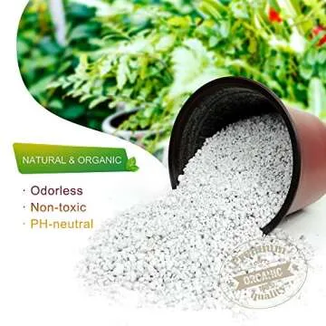Organic Perlite for All Plants - Natural Soil Additive
