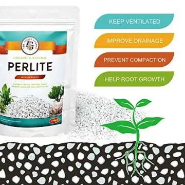 Organic Perlite for All Plants - Natural Soil Additive